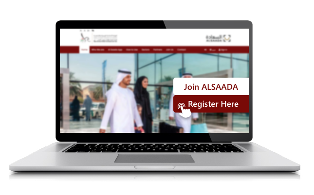 join us alsaada register button